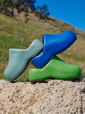Simon Miller Blue Bubble Clogs